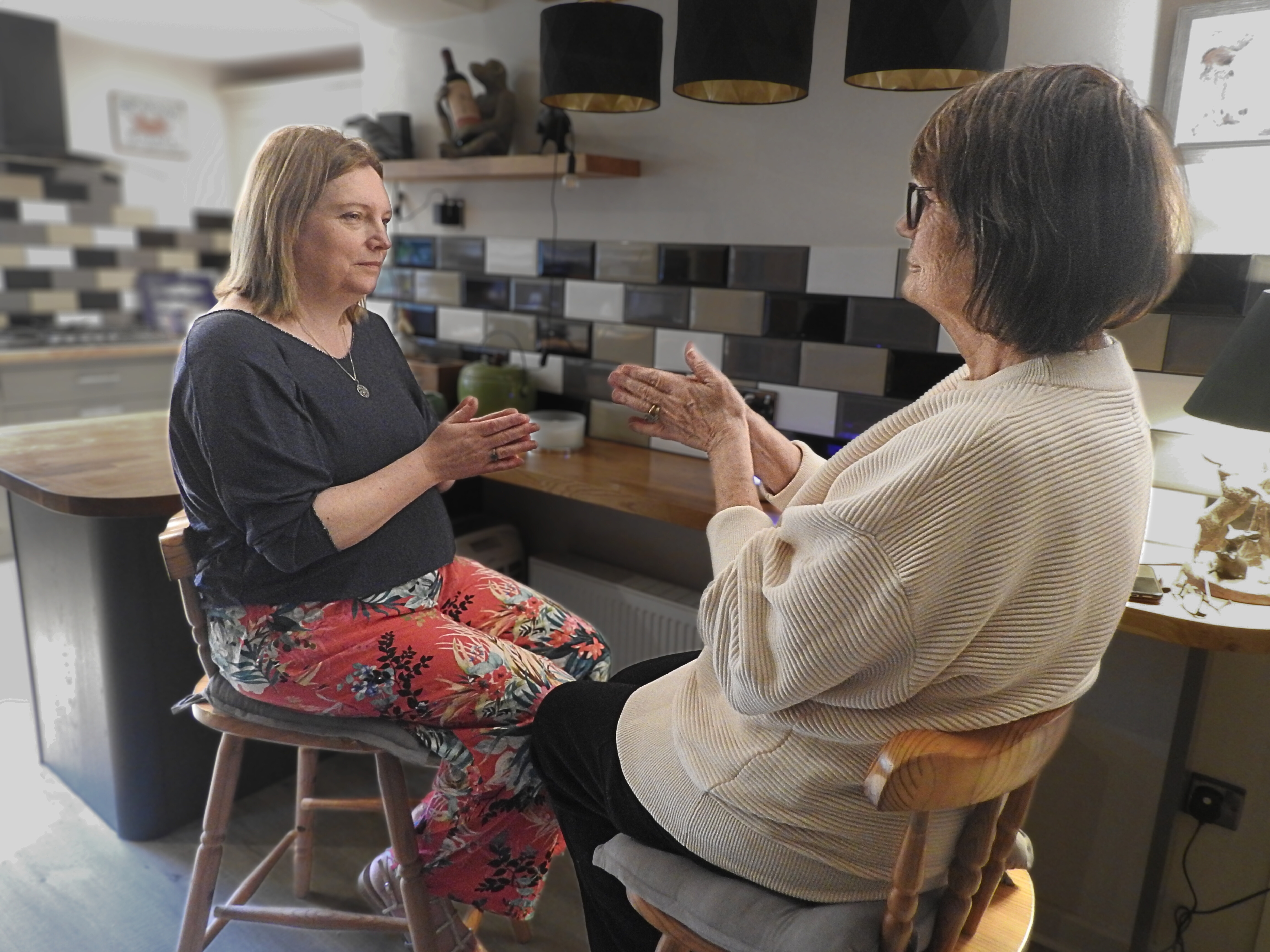 Havening hand movements