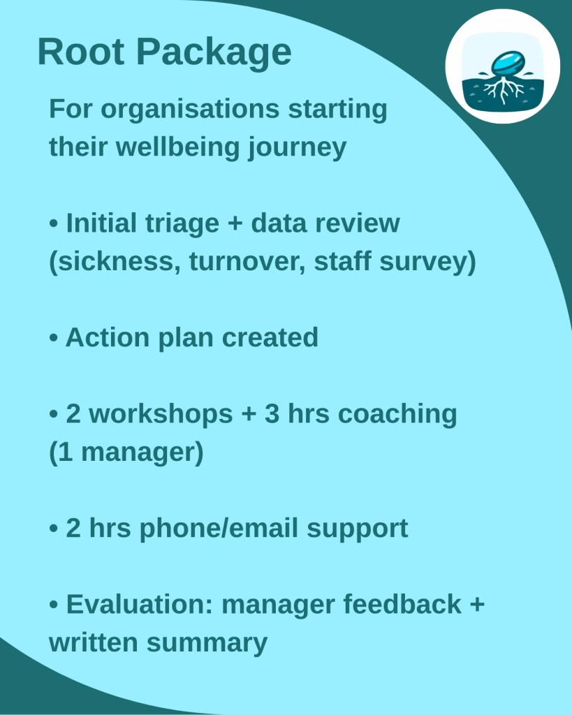 What our Root Mental health support package contains